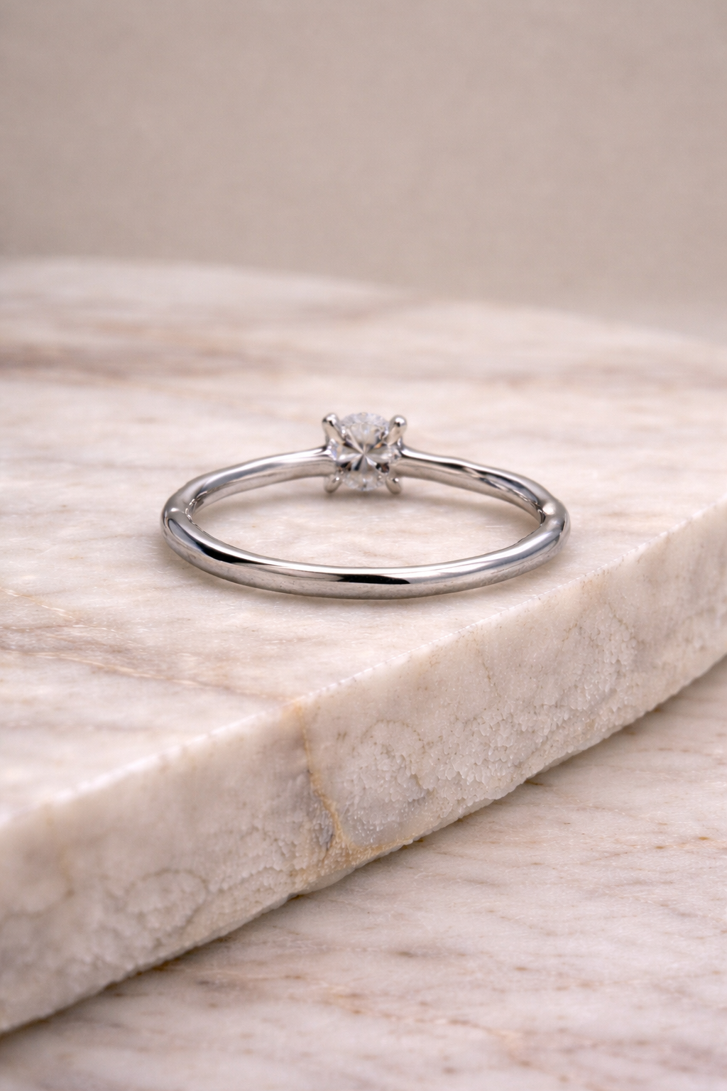 Celeste Solitaire Spark Ring