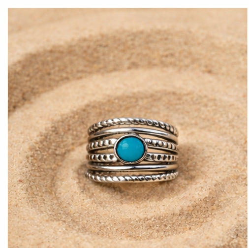 Mystic Blue Heritage Ring