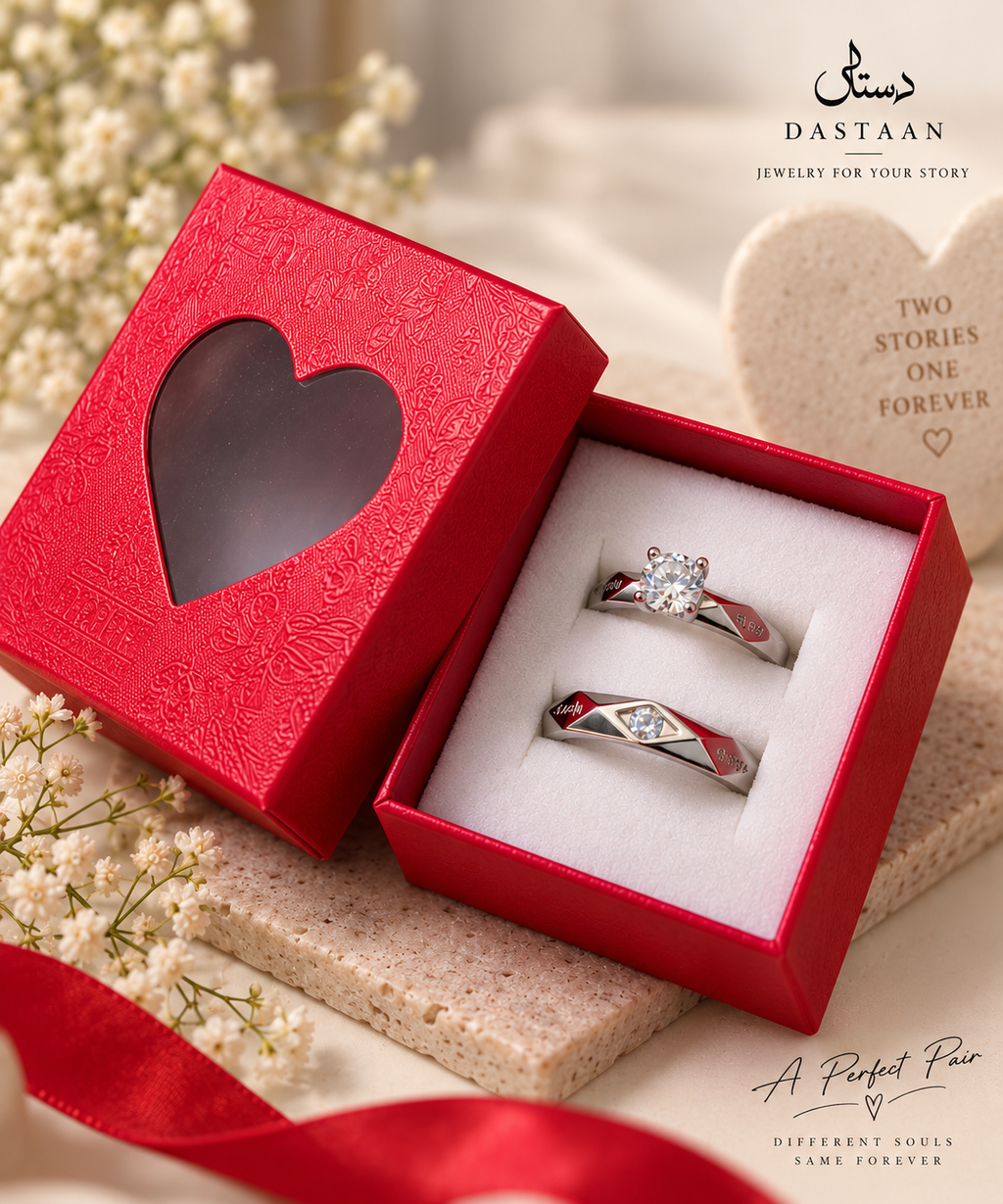 Forever Us Couple Ring Set
