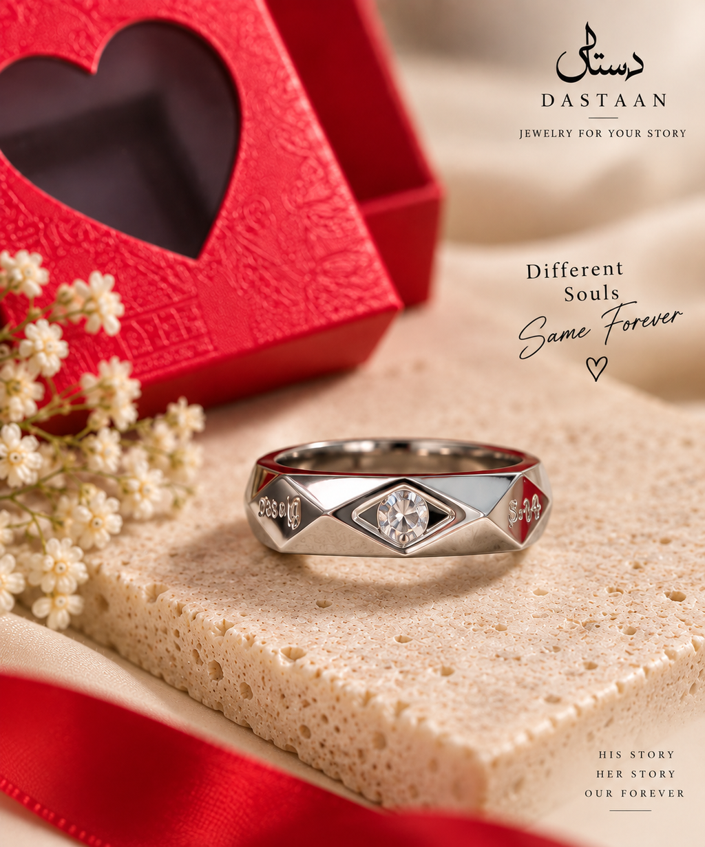 Forever Us Couple Ring Set