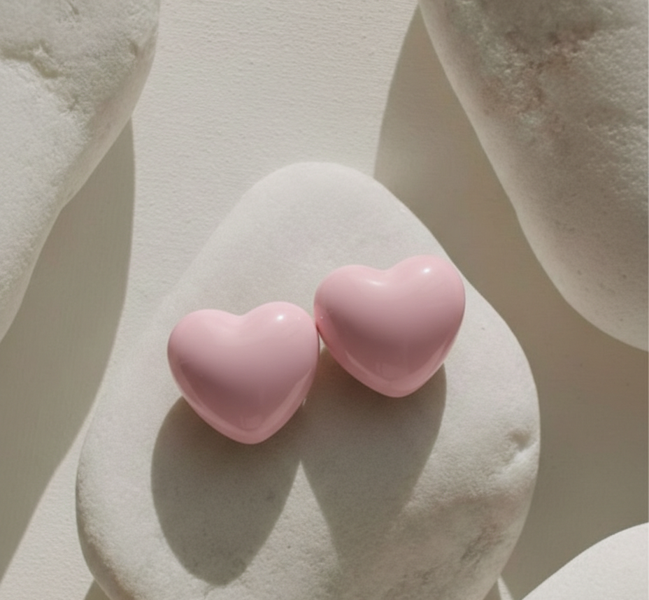Mini Heart Studs