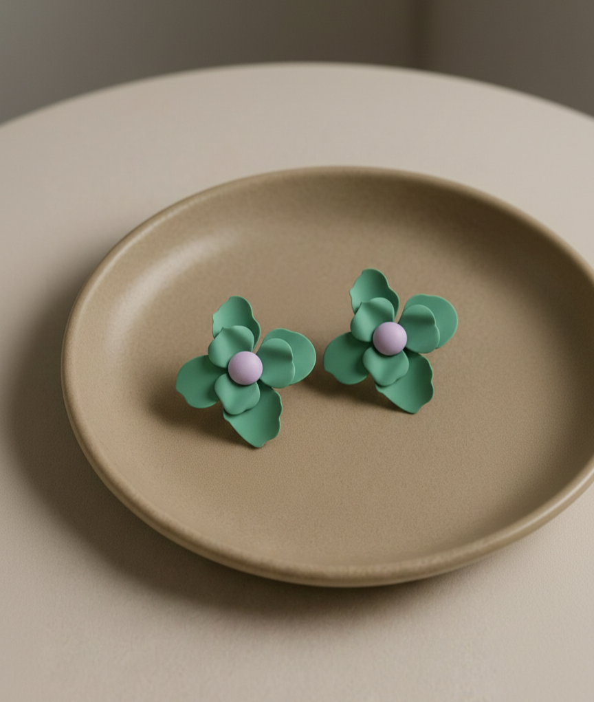 Flower Stud Earrings