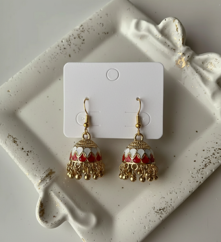 Kesari Bells Jhumkas