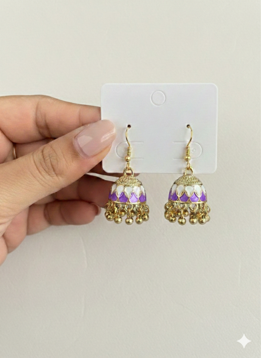 Kesari Bells Jhumkas