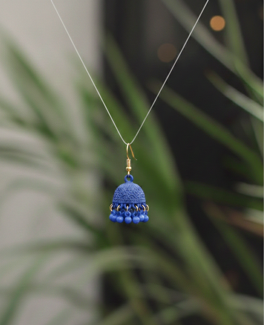 Rajkumari Blush Jhumkas