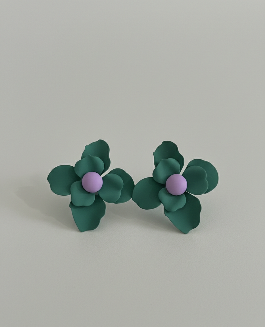 Flower Stud Earrings