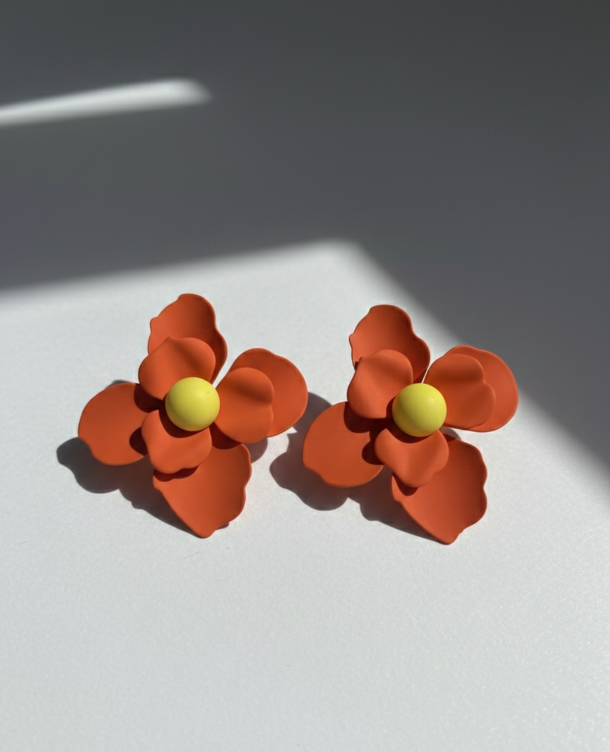Flower Stud Earrings