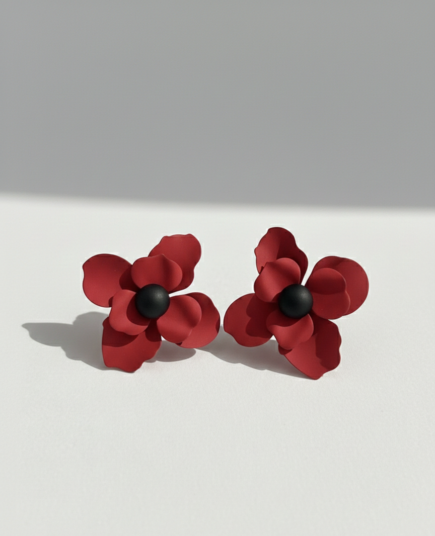 Flower Stud Earrings