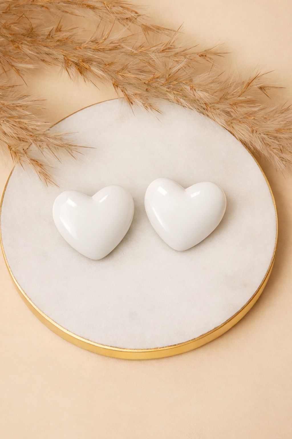 Mini Heart Studs
