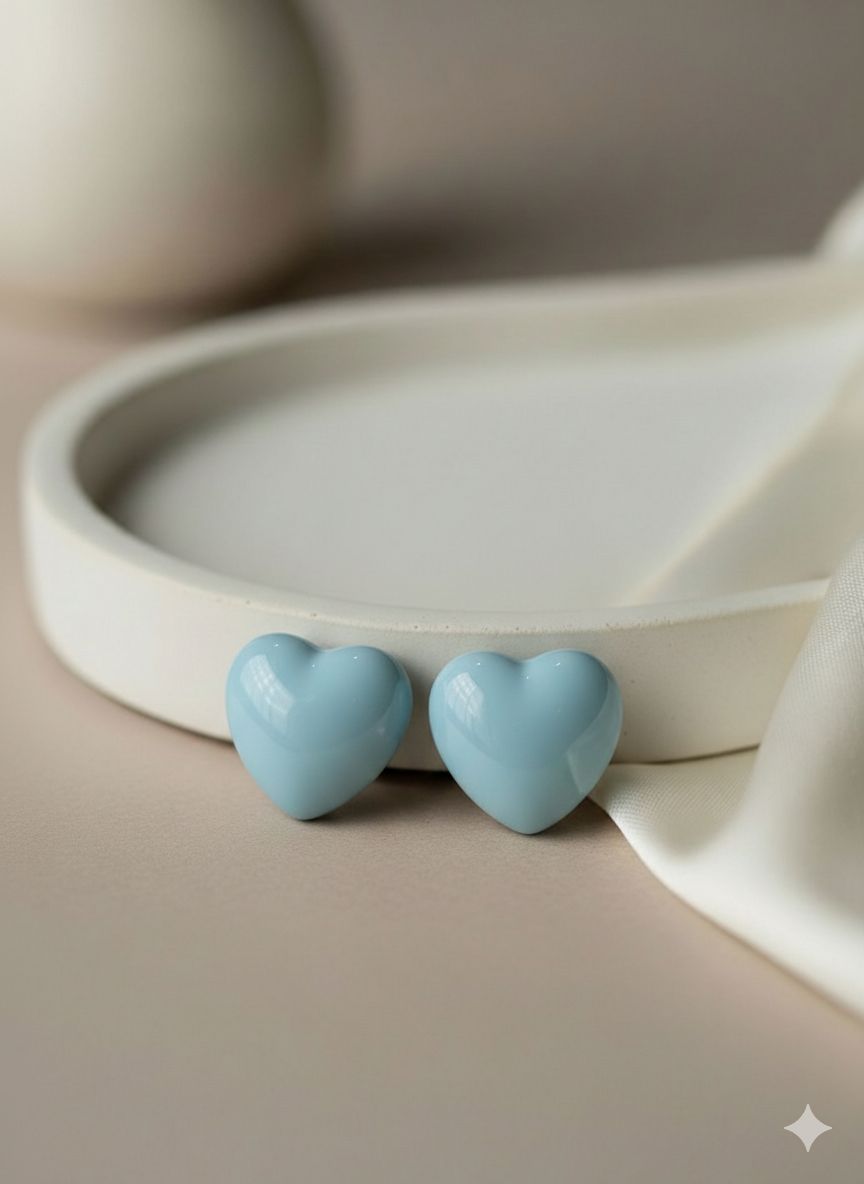 Mini Heart Studs