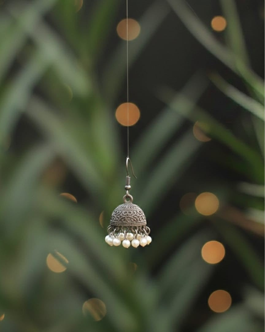 Rajkumari Blush Jhumkas