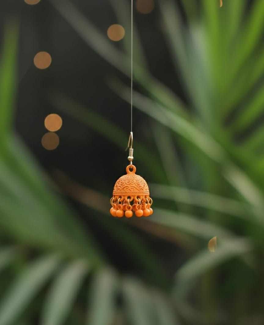 Rajkumari Blush Jhumkas