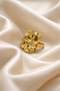Luxe Wave Gold Ring