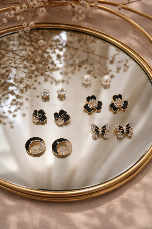 Daily Sparkle Crystal Stud Earrings