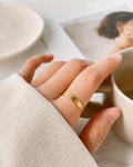 Luna Crystal Band Ring