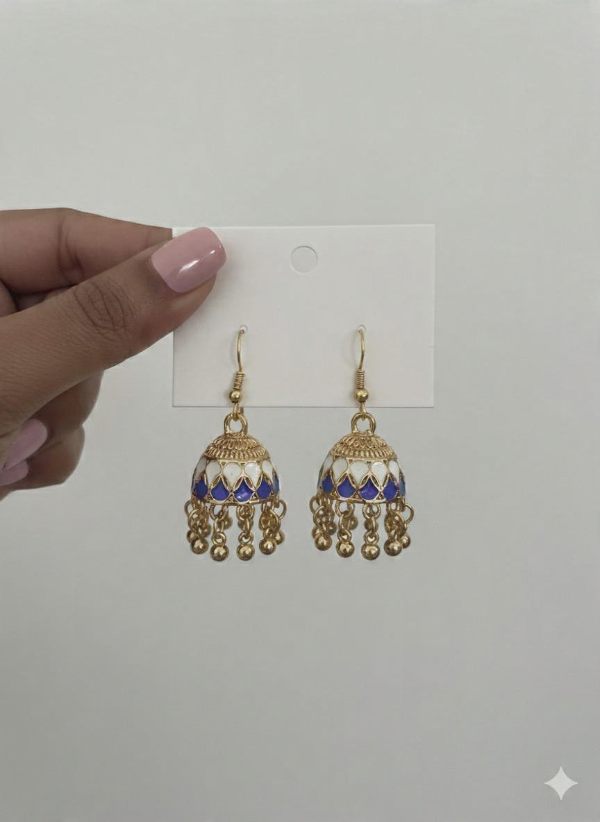 Kesari Bells Jhumkas