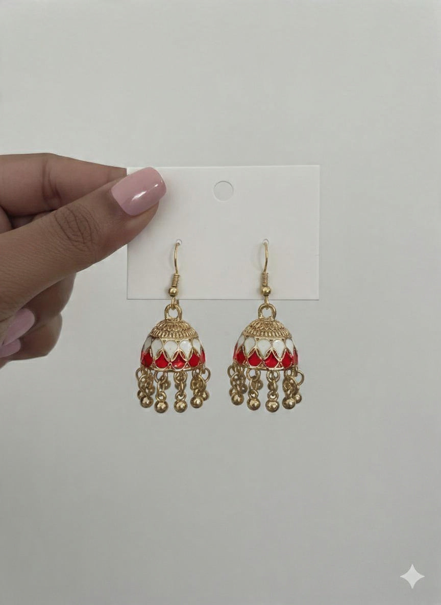 Kesari Bells Jhumkas